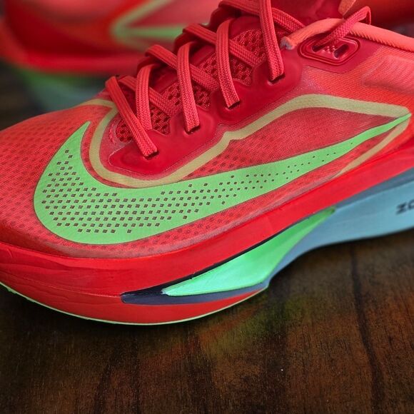 Nike Zoom Fly 6 Bright Crimson Lime Blast Running Shoes LE FN8455-601 Women’s 7 - Picture 12 of 16